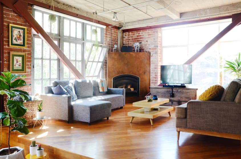 House Tour A Warm, Bright, Industrial Oakland Loft Apartment Therapy